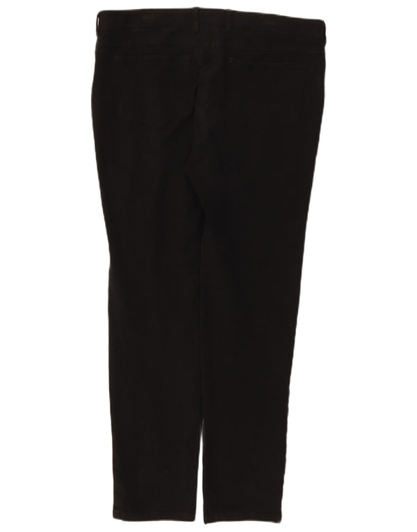 Hobbs Pantalones chinos ajustados para mujer UK 16 Large W33 L28 Algodón negro