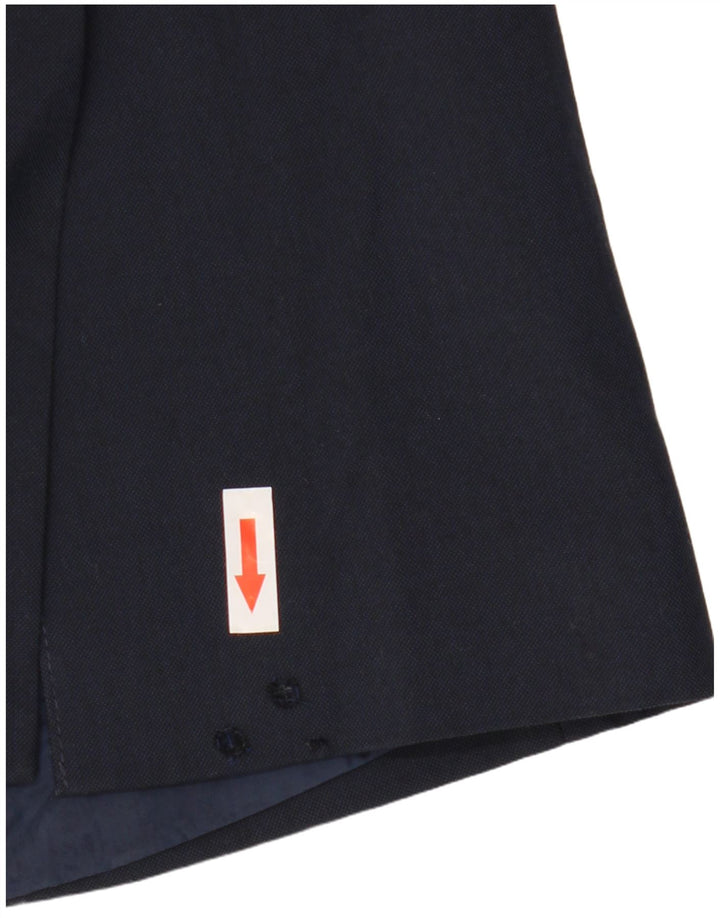 Marks & Spencer Chaqueta tipo blazer entallada con 2 botones para hombre UK 38 Medium Azul marino