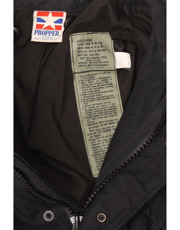 Propper Chaqueta militar para hombre UK 40 Large Nylon negro