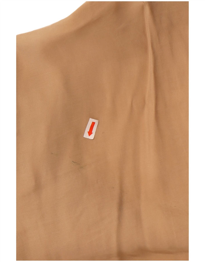 Zara Mujer Abrigo UK 10 Small Beige Modal