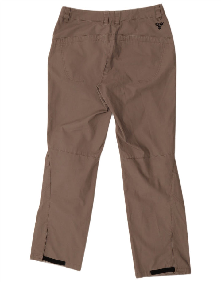 Jack Wolfskin Pantalones cargo de senderismo para mujer Small W28 L29 Poliéster gris