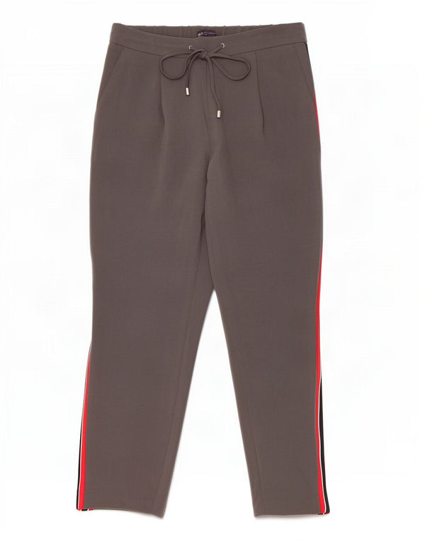 Marks & Spencer Pantalones chinos para mujer UK 10 Small W30 L26 Gris Colorblock