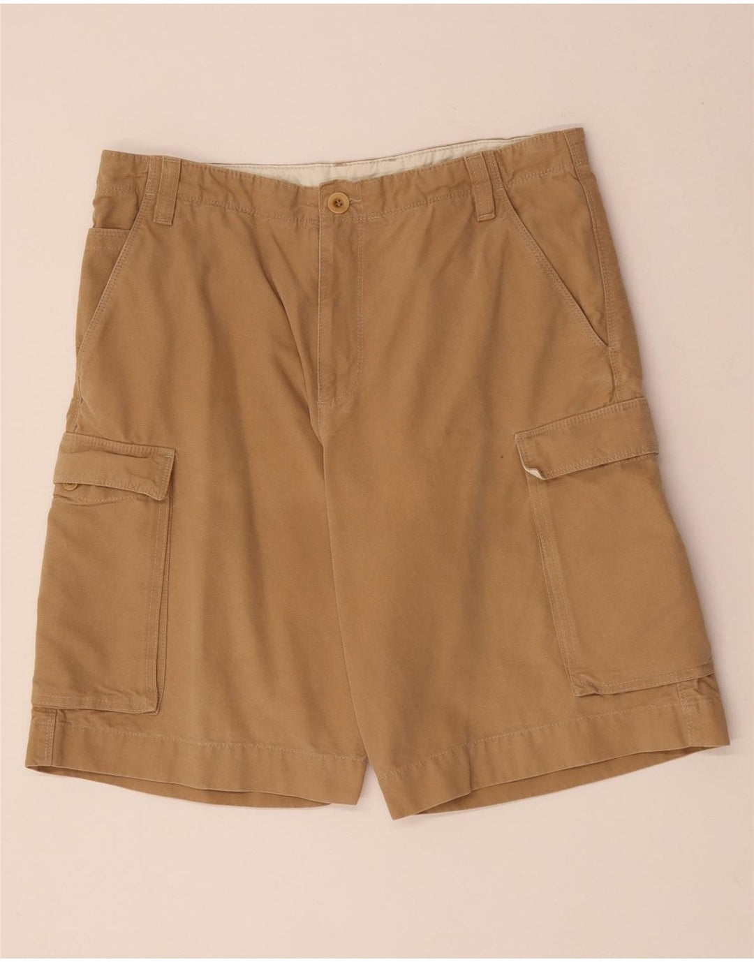 TIMBERLAND Pantalones cortos cargo para hombre W32 Algodón beige medio