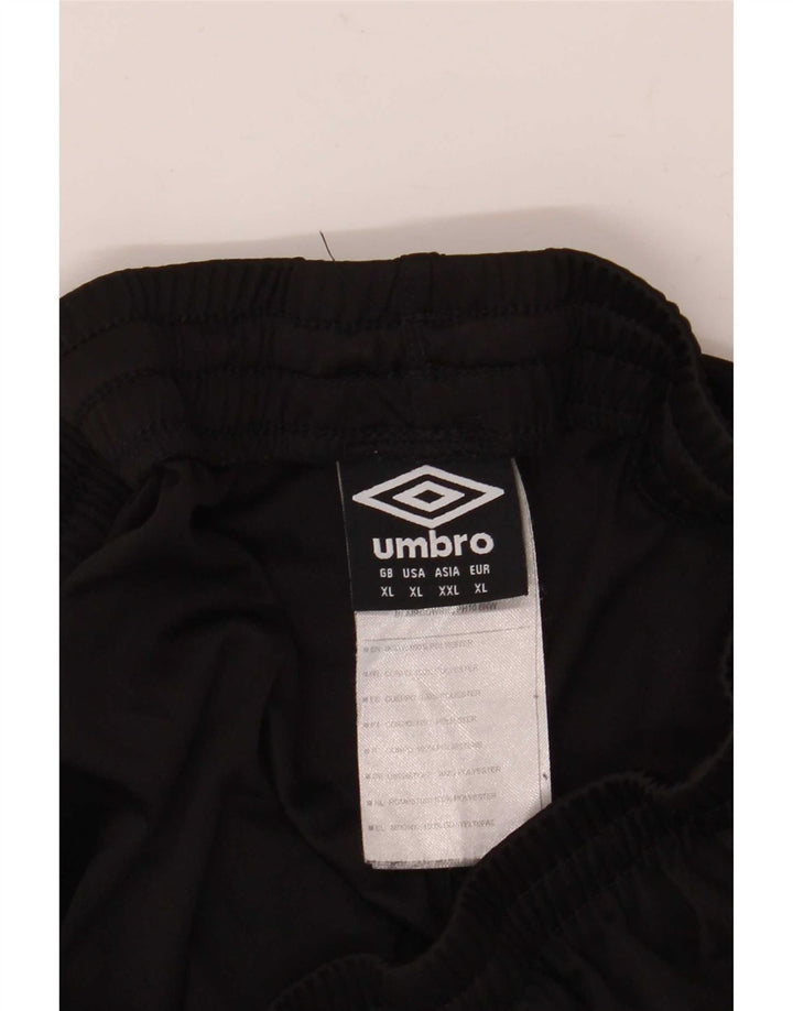 Pantalones cortos deportivos Umbro Hombre XL Poliéster negro