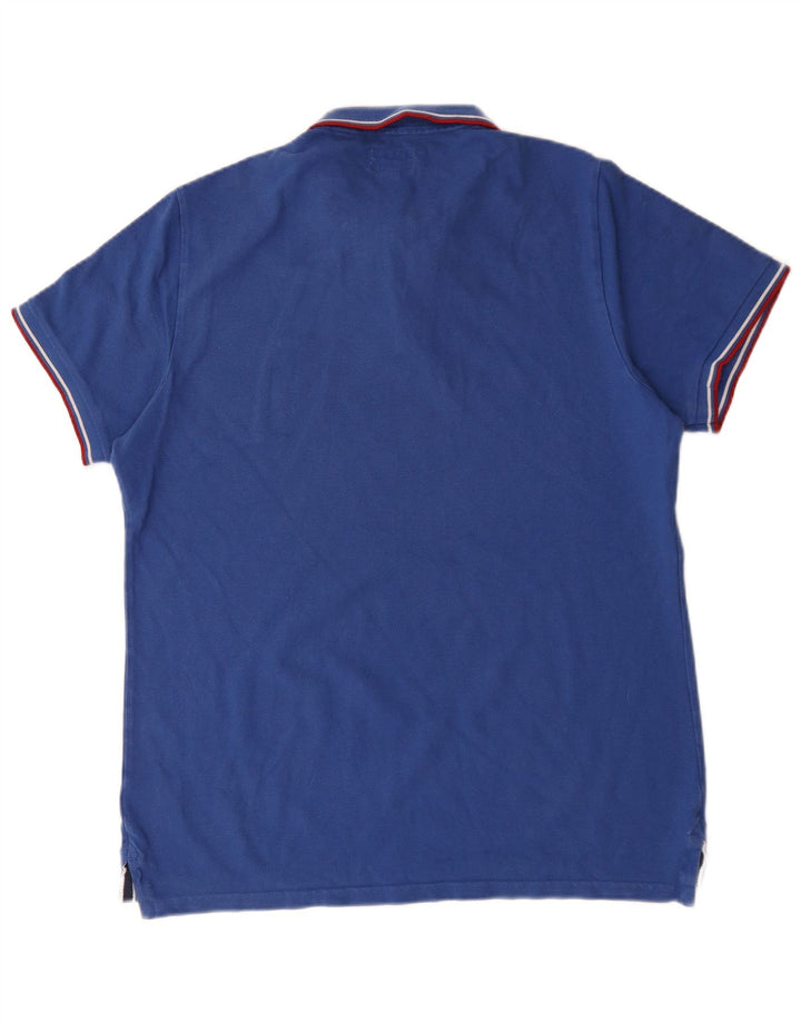 Superdry Polo Para Hombre 2XL Algodón Azul