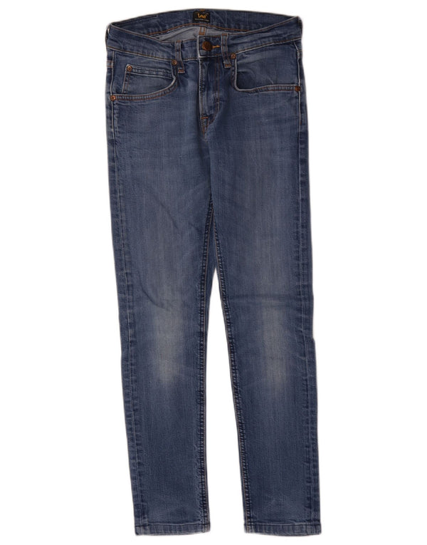 Lee Mens Luke Slim Jeans W27 L27 Blue Cotton