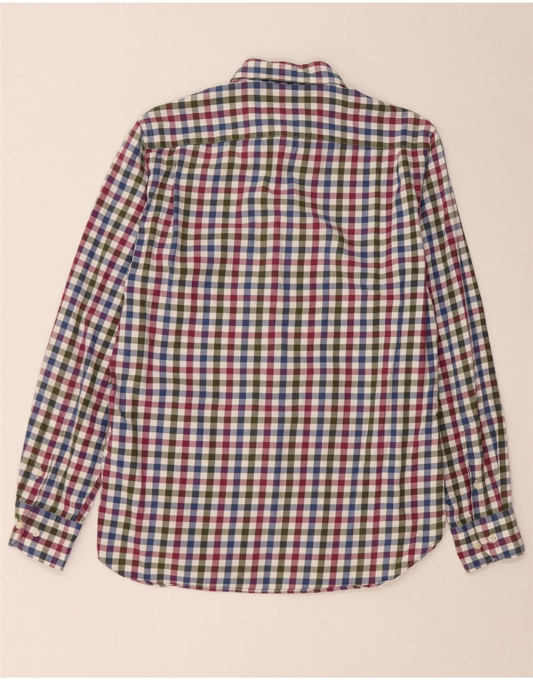Camisa Massimo Dutti Hombre Mediana Vichy Multicolor