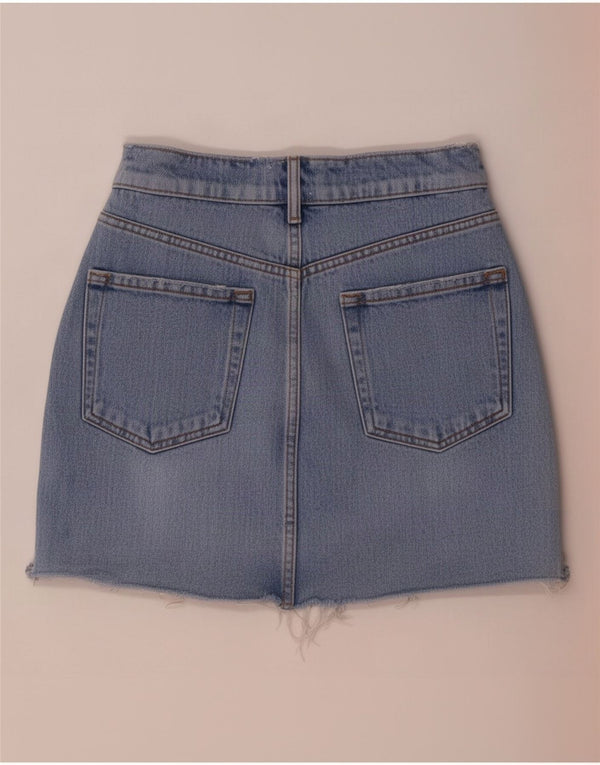 Zara Mujer Mini Falda Vaquera XS W24 Azul