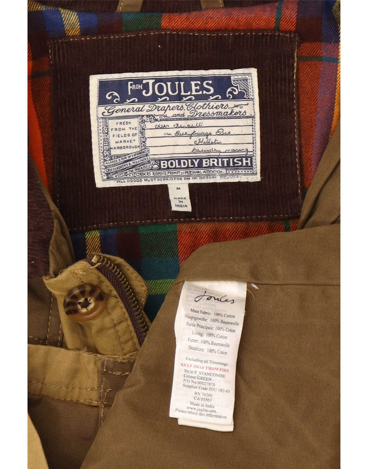 Joules Chaqueta utilitaria para hombre UK 38 Medium Khaki Colorblock Algodón
