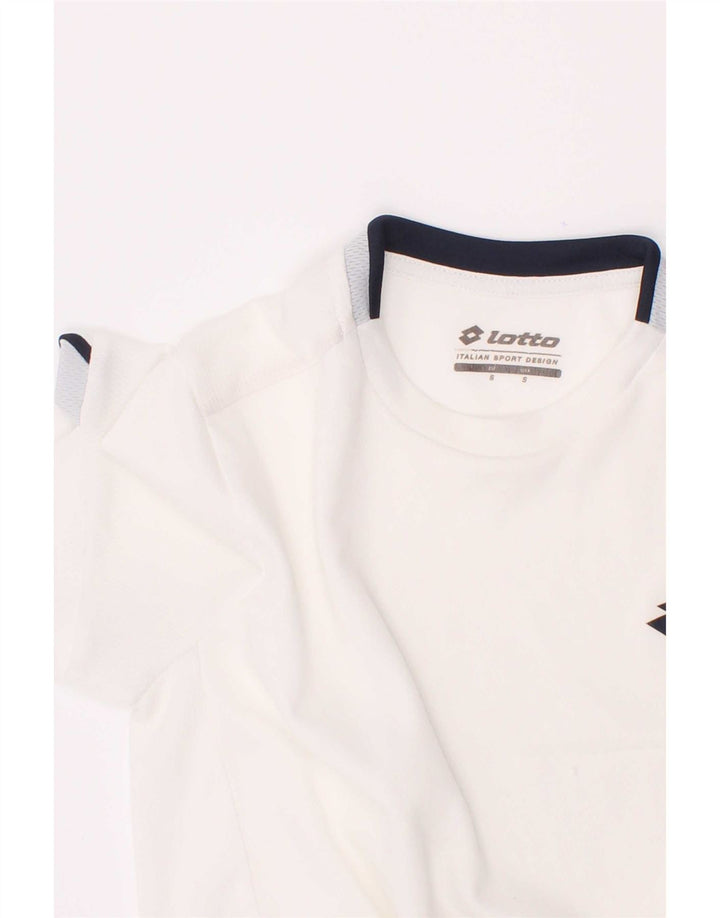 Lotto Camiseta Mujer Top UK 8 Small Blanco