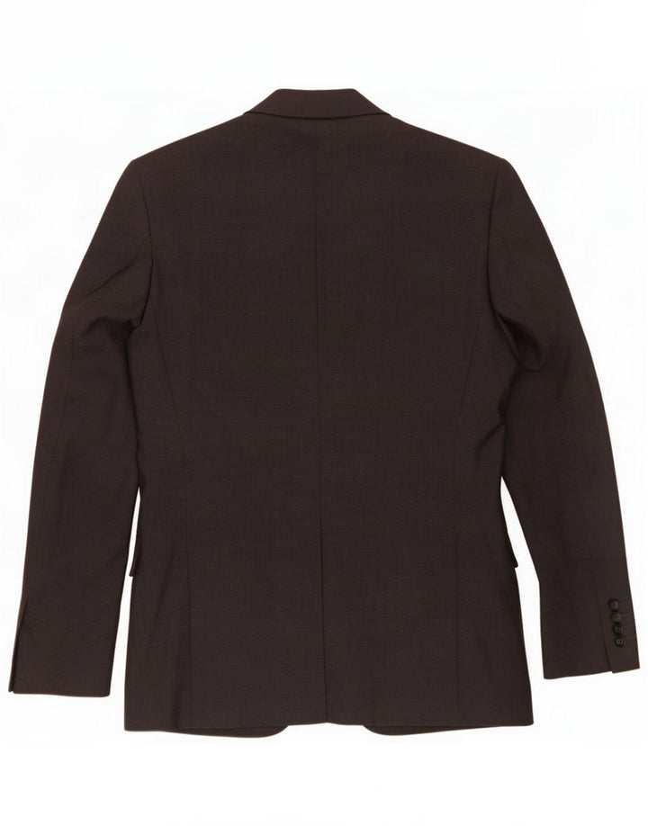Pierre Cardin Chaqueta tipo blazer de 2 botones para hombre UK 36 Small Grey Poliéster