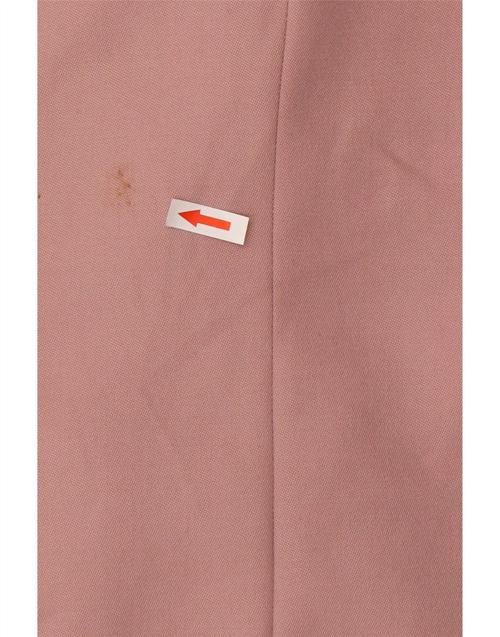 Marks & Spencer Chaqueta Blazer de Manga 3/4 para Mujer UK 42 Rosa Mediano