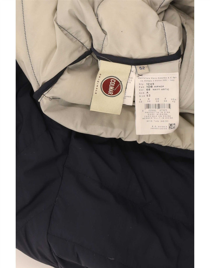 Colmar Chaqueta acolchada con capucha para hombre IT 52 Large Poliamida azul marino
