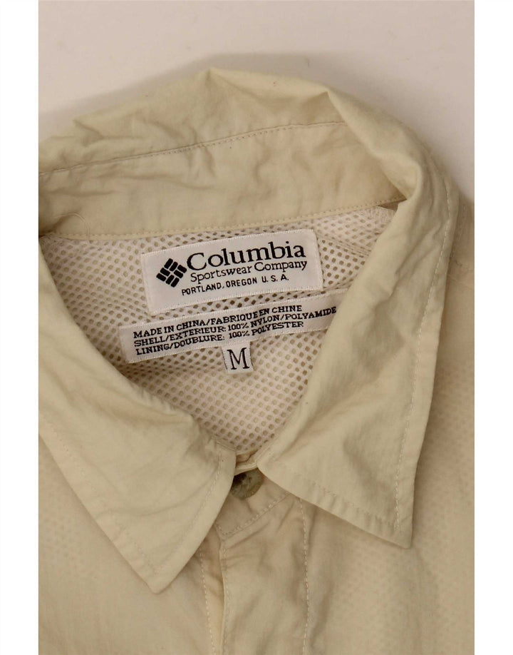 Camisa Columbia Hombre Nylon Beige Mediano