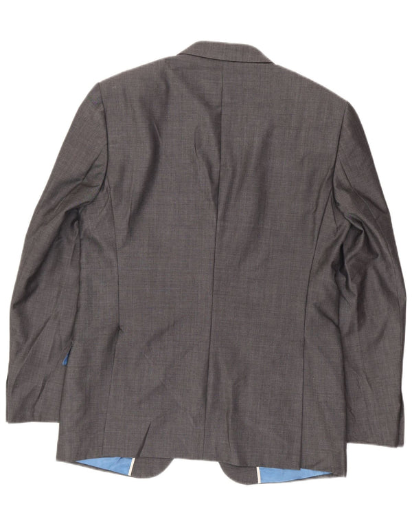 MARKS & SPENCER Chaqueta tipo blazer con 2 botones y autógrafo para hombre UK 40 Gris medio