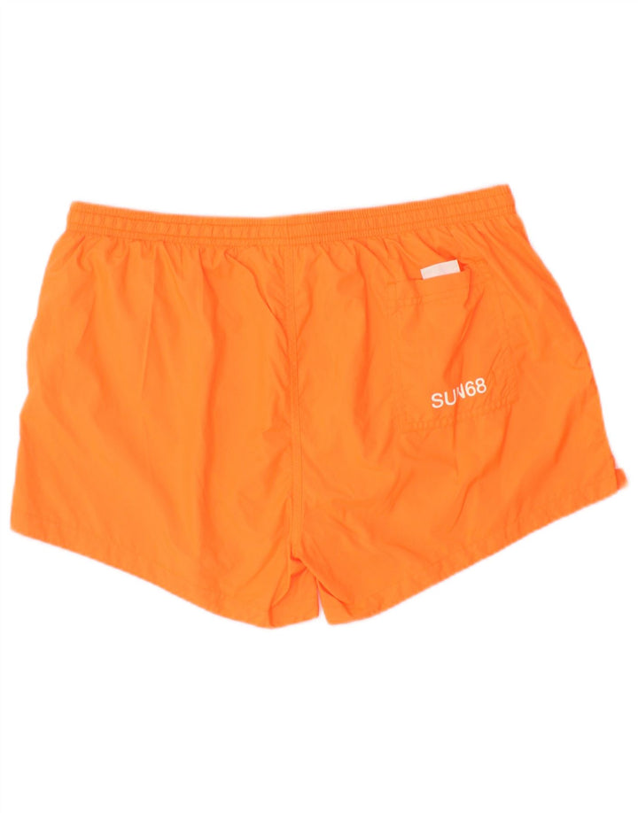 Sun68 Bañador Hombre XL Naranja Colorblock
