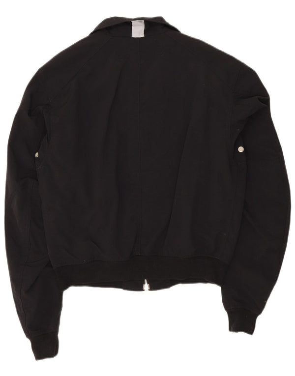 Belstaff Chaqueta Bomber para Mujer UK 44 Mediana Nylon Negro