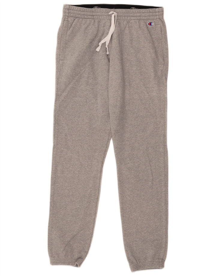Champion Pantalones De Chándal Joggers De Algodón Gris Medio