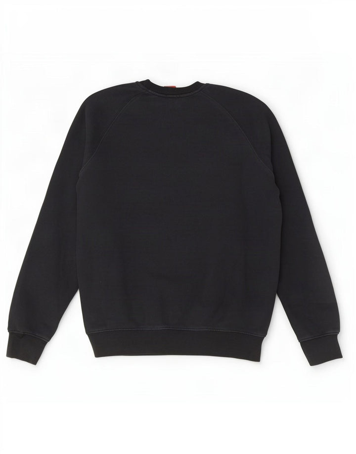 Hugo Boss Hombre Sudadera Jumper Grande Azul Marino Algodón