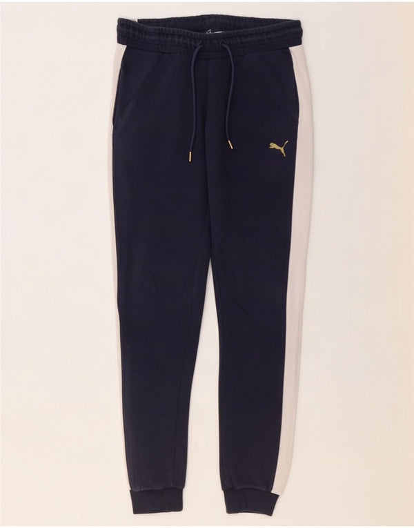 Pantalones De Chándal Puma Joggers Medium Azul Marino Colorblock