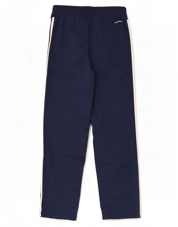Adidas Mens Climalite Chándal Pantalones Grande W34 L32 Azul Marino Poliéster