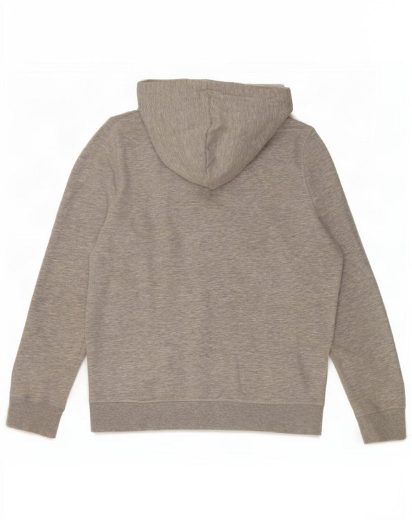 Jack Wills Jersey con capucha de gran tamaño para mujer con gráfico UK 10 Small Grey Moteado