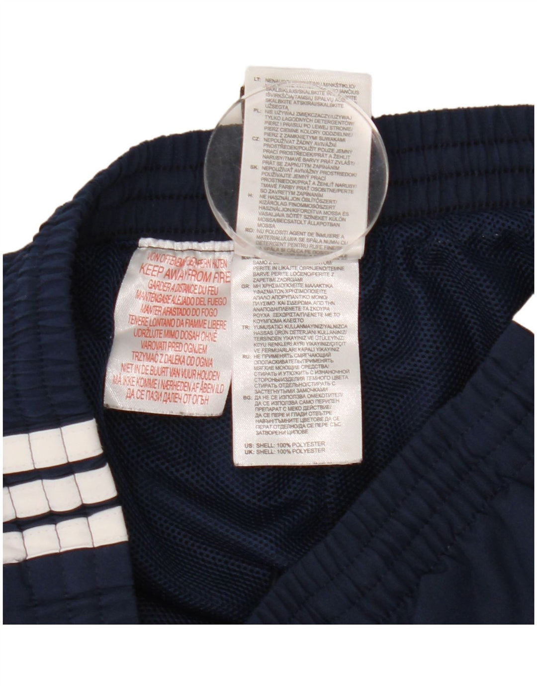 Adidas Pantalón Chándal Niño 9-10 Años Azul Marino Poliéster