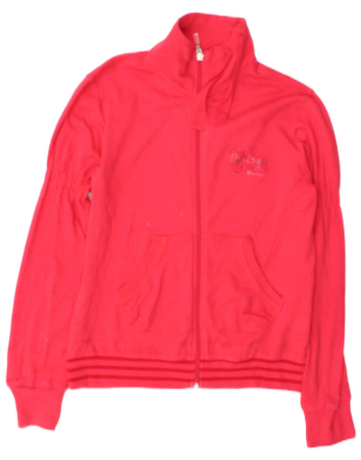 Champion Chaqueta De Chándal Para Mujer De Algodón Rosa Medio
