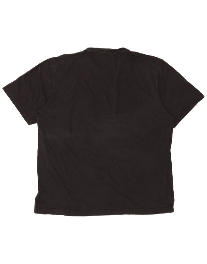 Izod Camiseta Hombre Top XL Algodón Negro