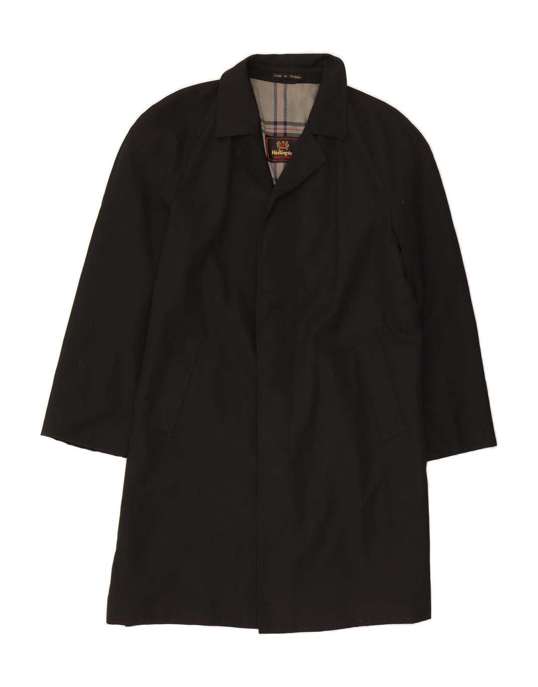 WELLINGTON Gabardina para hombre UK 44 2XL Poliéster negro