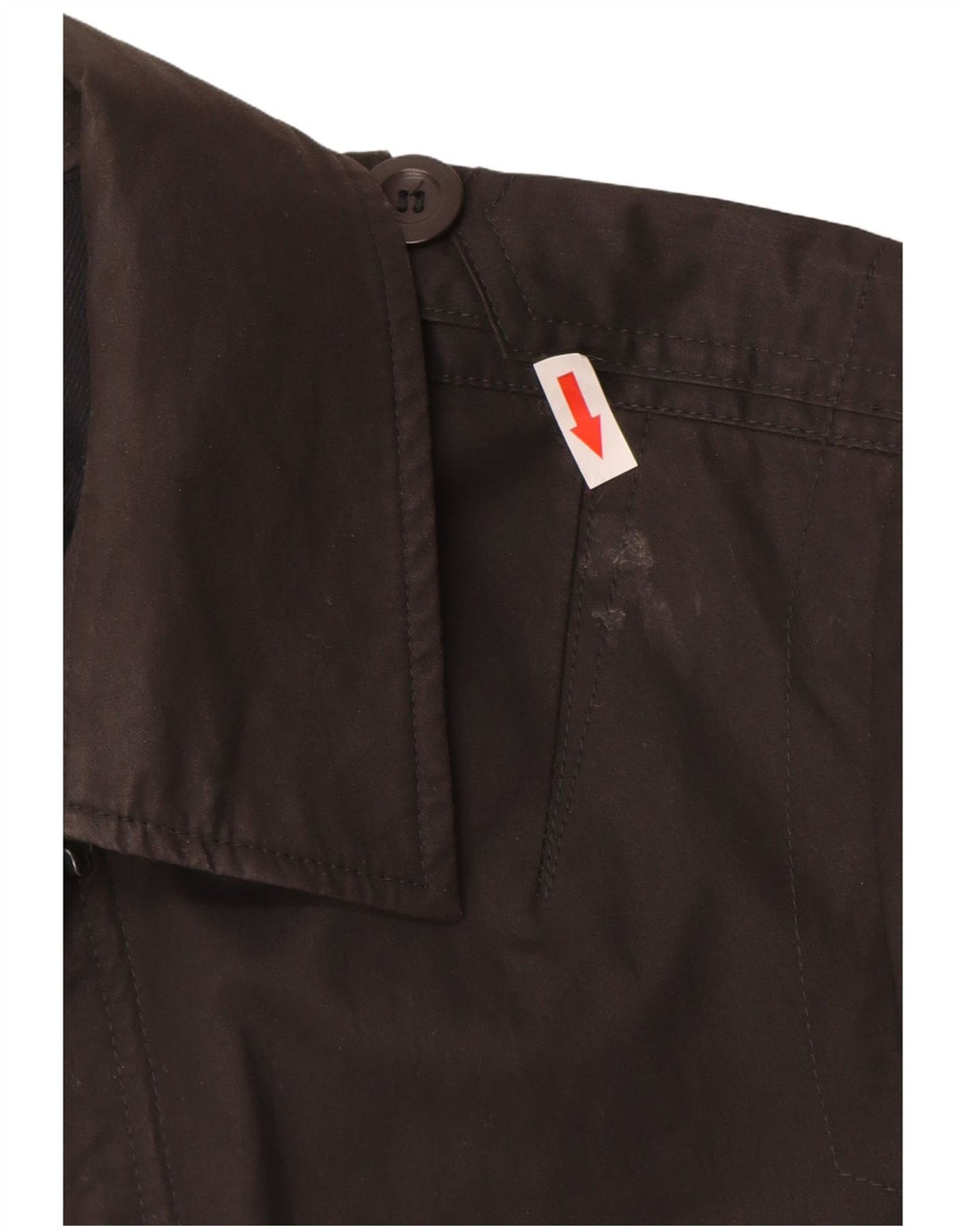 Abrigo REISS para hombre UK 36 Pequeño Algodón negro