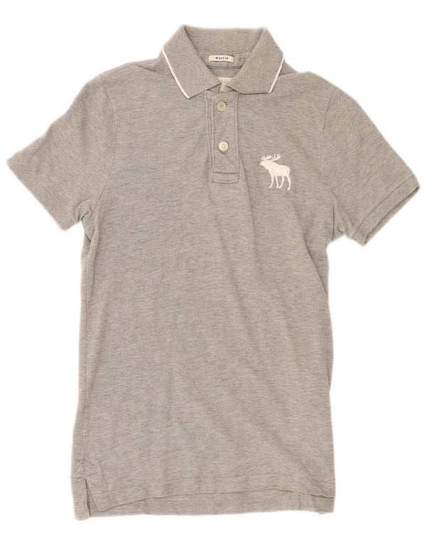 Abercrombie & Fitch Polo Niño 13-14 Años XL Gris Algodón