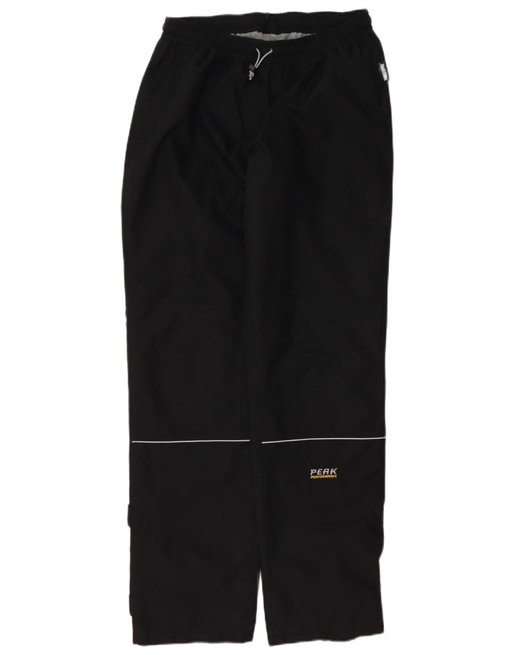 Peak Performance - Pantalón cortavientos para hombre, talla grande, poliéster negro