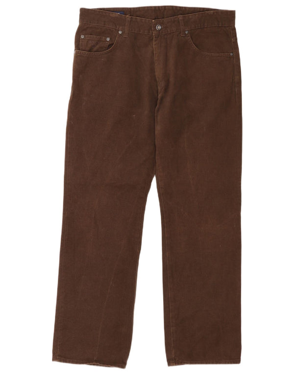 Gant Pantalones informales regulares para hombre W36 L32 Algodón marrón