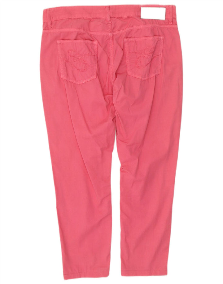 ESCADA Pantalones cortos ajustados para mujer EU 38 Medium W34 L24 Algodón rosa