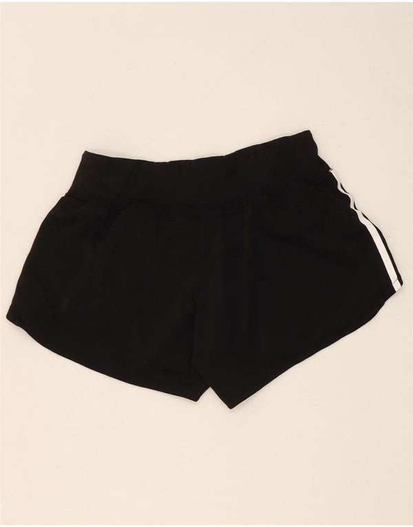 Adidas Pantalones cortos deportivos para mujer UK 12/14 Mediano Negro Poliéster