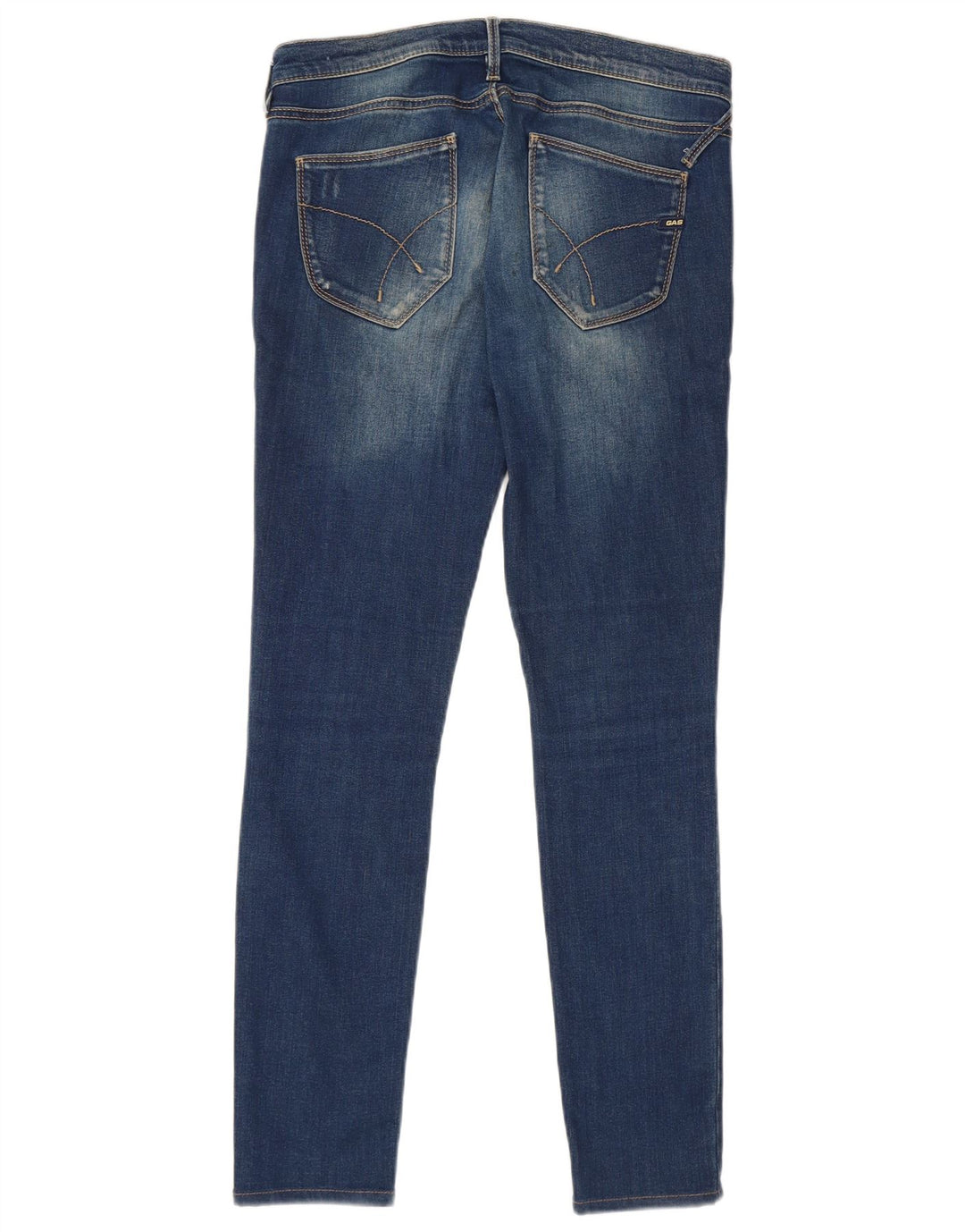 Vaqueros pitillo para mujer Gas W30 L32 Azul