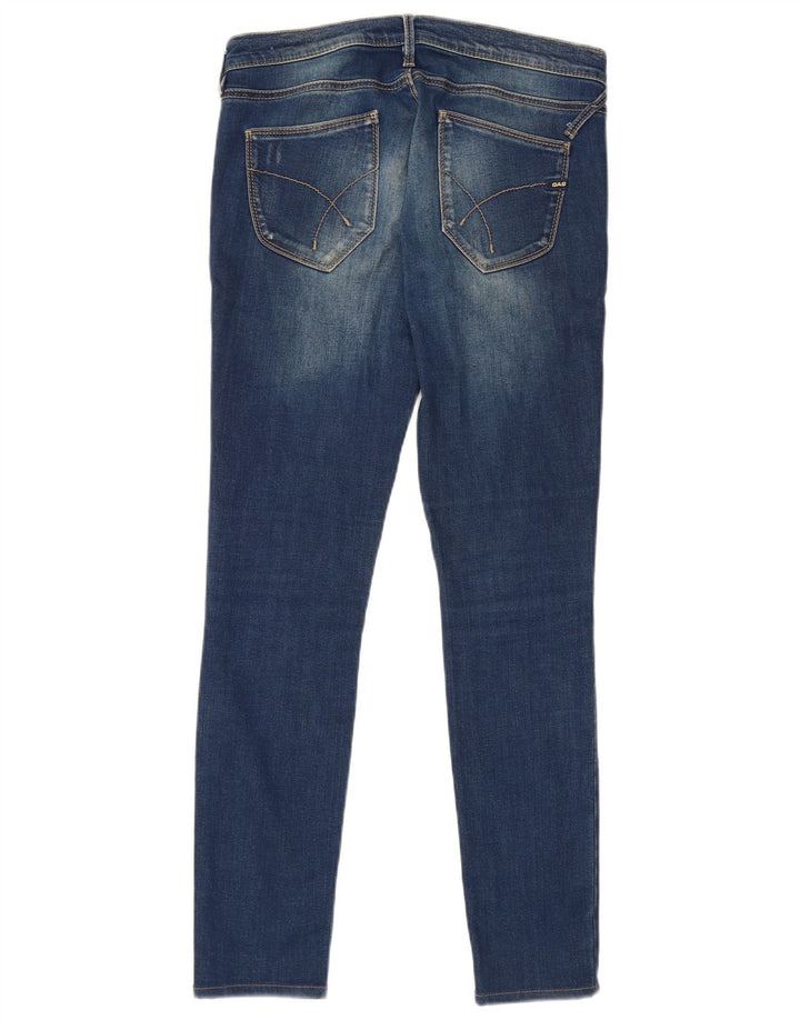 Vaqueros pitillo para mujer Gas W30 L32 Azul