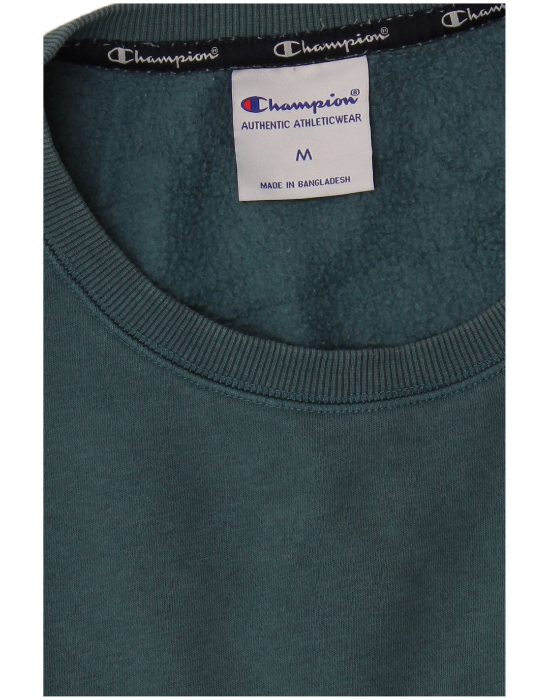 Champion Sudadera Gráfica para Mujer Jumper UK 14 Algodón Azul Medio