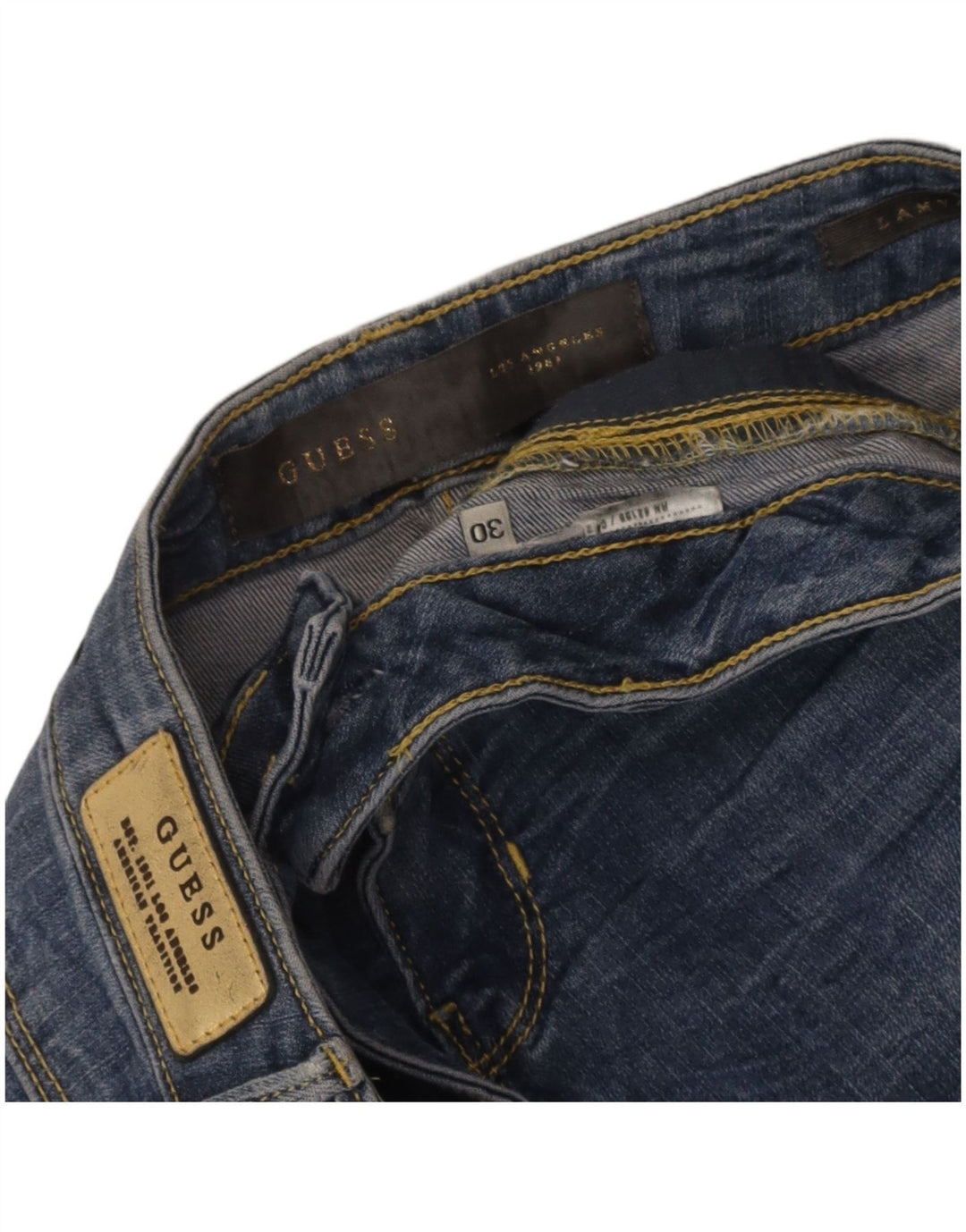 Vaqueros Guess Mujer Lamya Skinny W30 L28 Azul