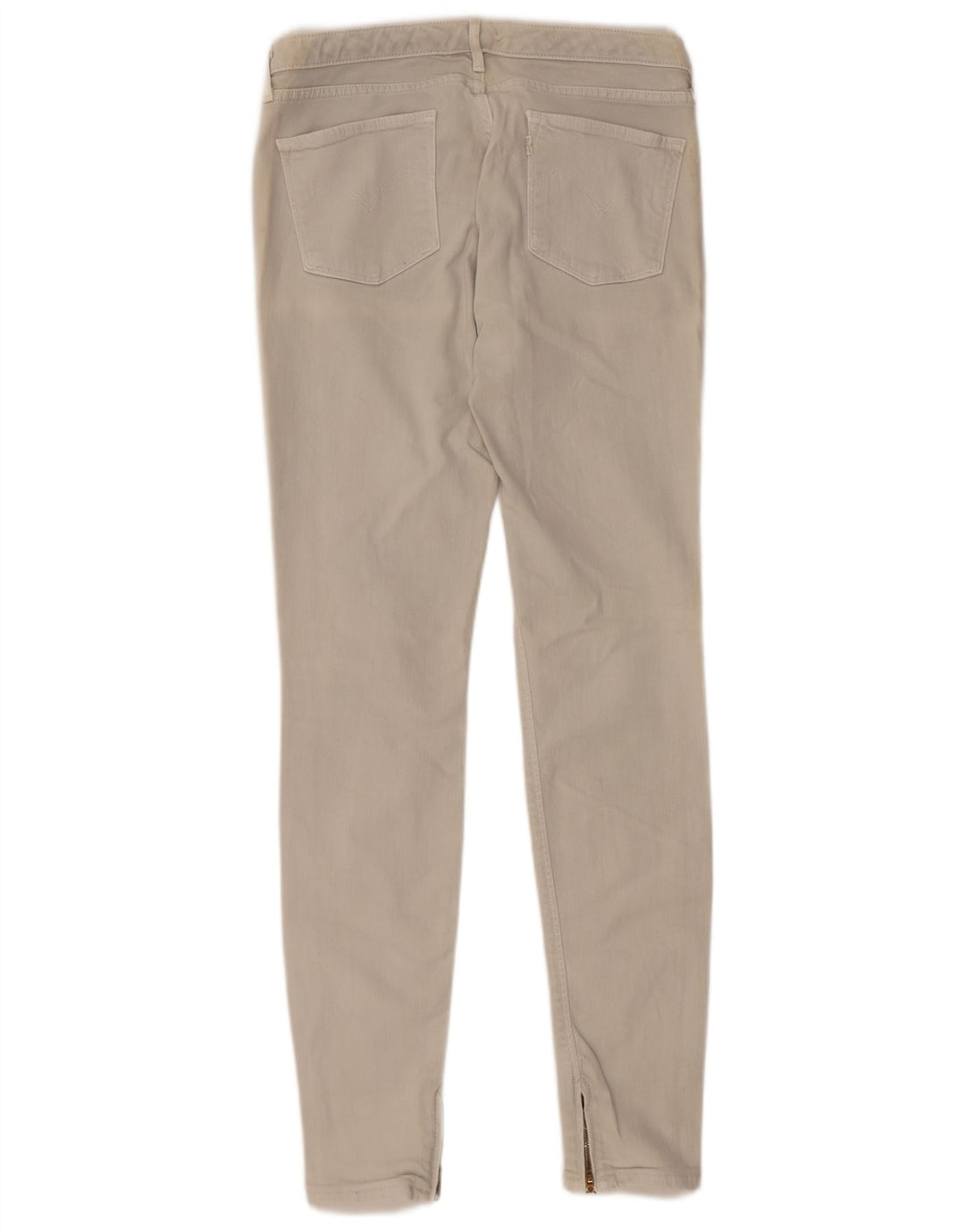 Vaqueros pitillo Levi's para mujer W29 L34 Algodón gris