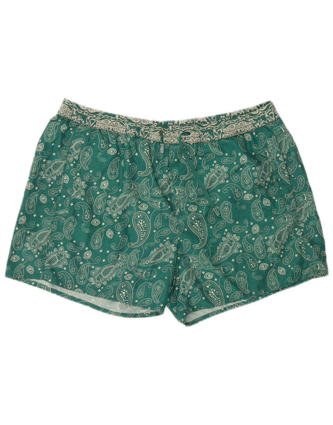 COAST Bañador para hombre, talla grande, color verde Paisley