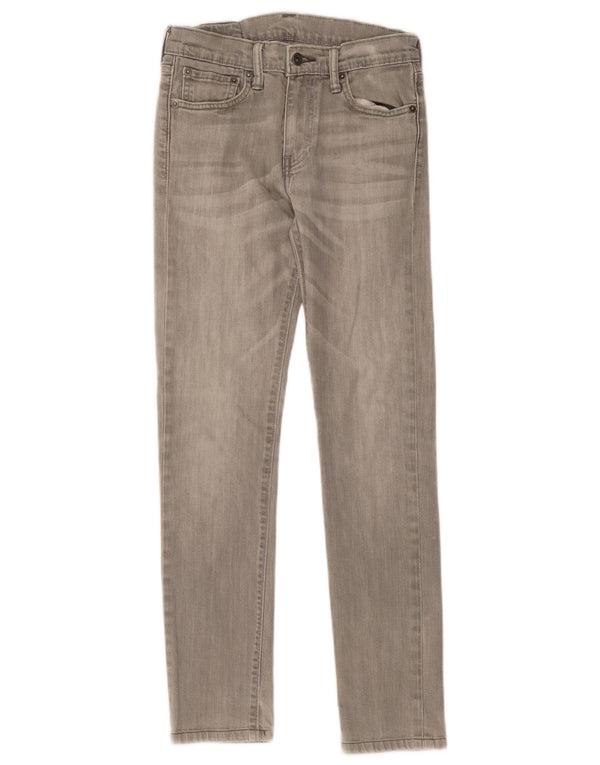 Vaqueros pitillo Levi's para mujer W29 L32 Algodón gris