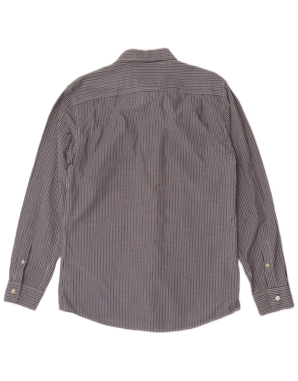 Camisa Jack Wills Hombre Algodón Vichy Azul Medio