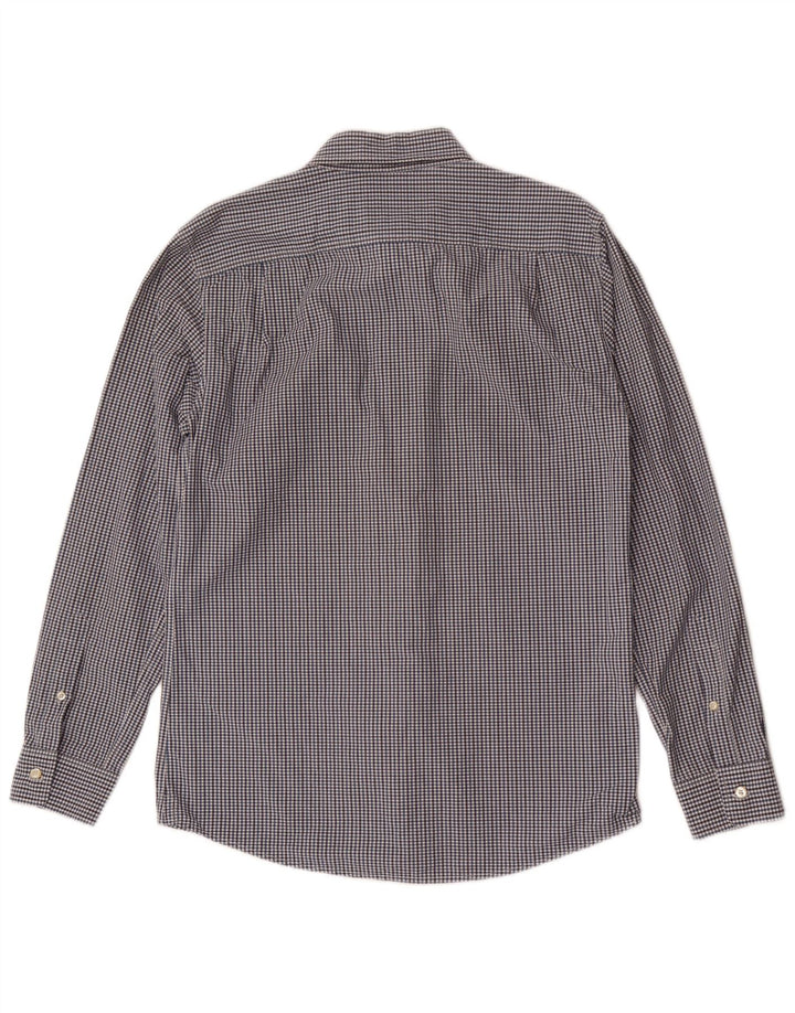 Camisa Jack Wills Hombre Algodón Vichy Azul Medio