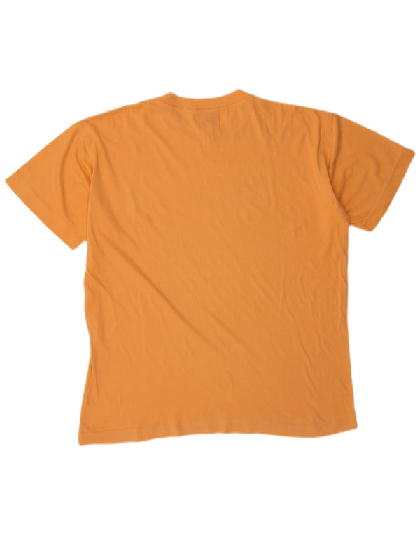 Laura Biagiotti Camiseta gráfica para mujer Top UK 40 XL Naranja