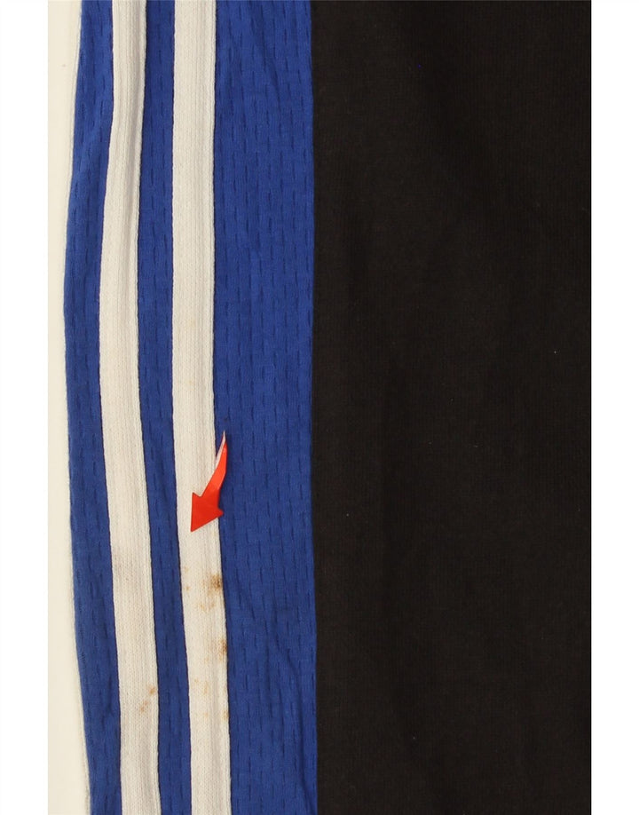 Adidas Hombre Pantalones De Chándal Joggers Grande Negro Algodón