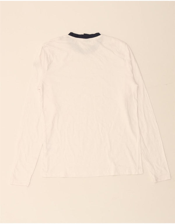 NORTH SAILS Camiseta Hombre Manga Larga XS Algodón Blanco