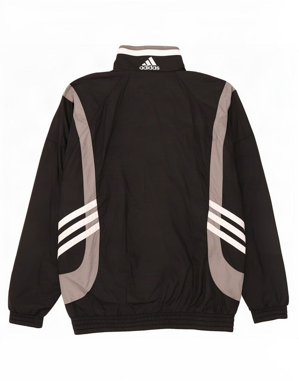 Adidas - Chaqueta de chándal para hombre, talla 38/40, color negro mediano