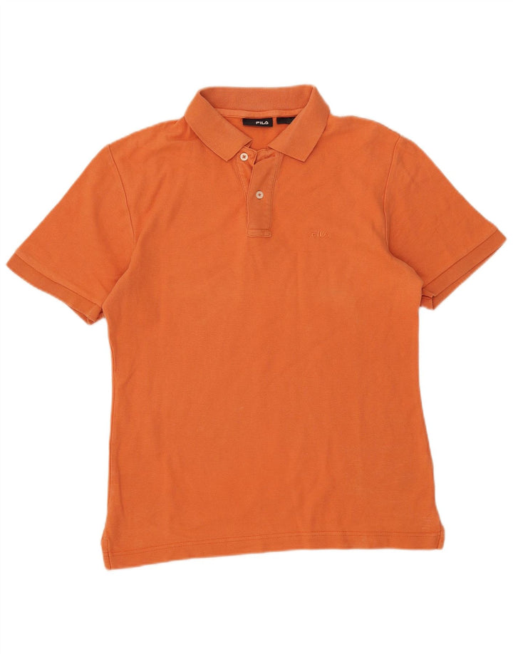 Polo Fila Hombre Pequeño Naranja